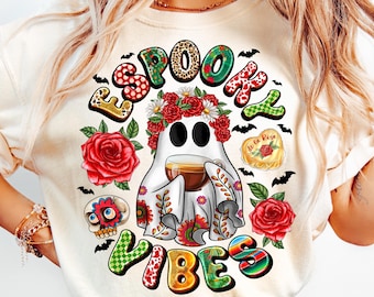 Mexican Ghost Conchas PNG: Spooky Halloween Digital Art