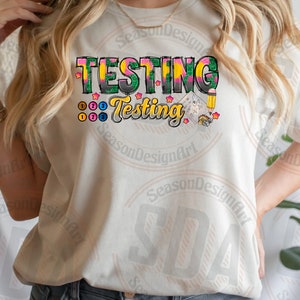 Test Day PNG: Teacher Sublimation Design (digital Download) - Etsy