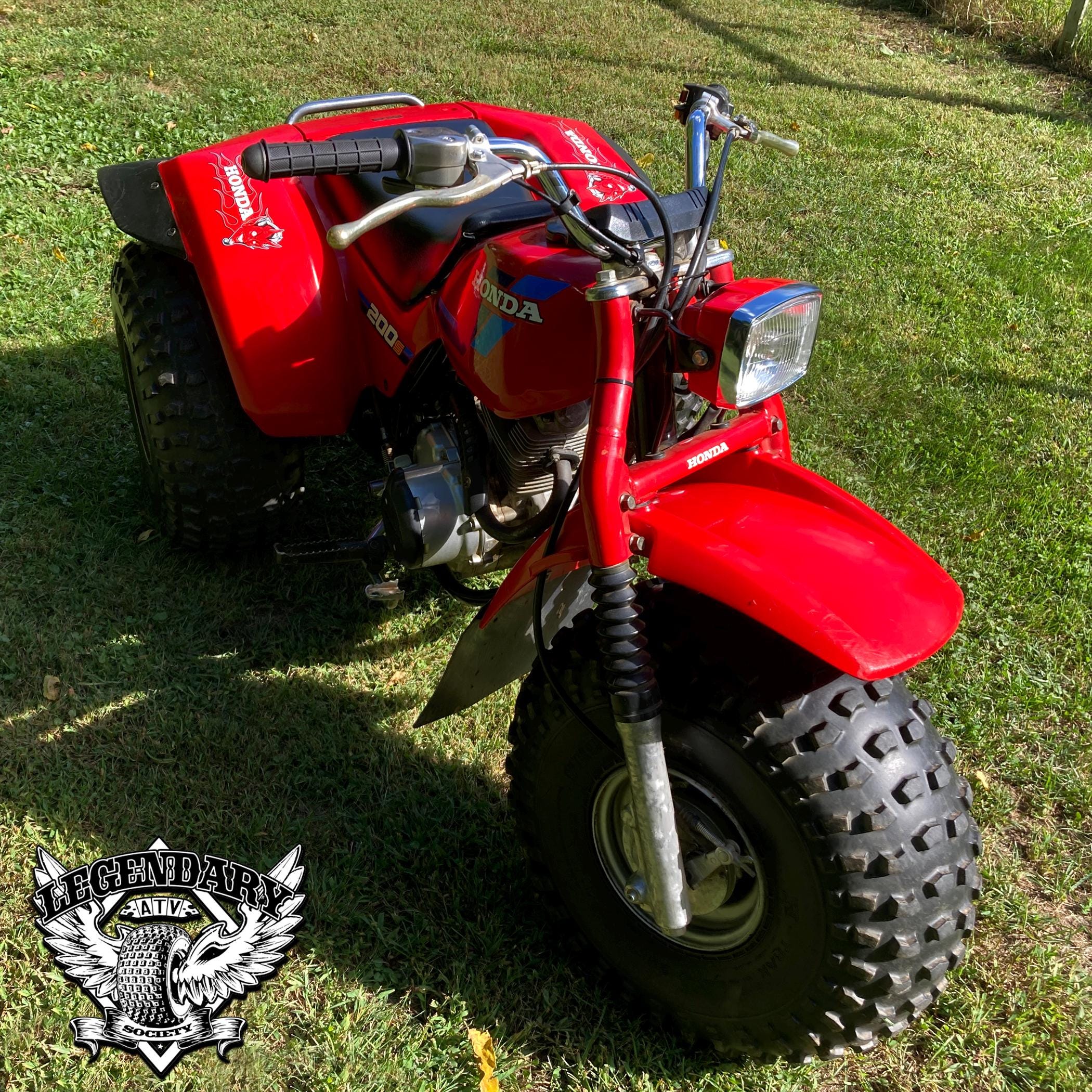 New! Honda ATC70 Custom Tank Decals - Etsy