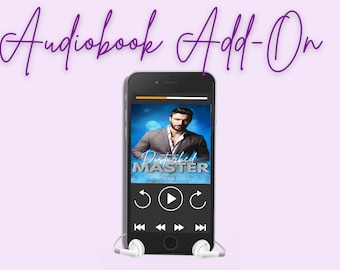 Audioboek-add-ons voor boekomslagontwerpen | Boekomslag-add-on | Audioboekomslag