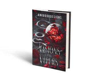 Unique Dark Romance Cover Premade | Romance Cover Design | KDP Book Cover Design | Illustrated Cover | Contemporary Romance | Dark Romance