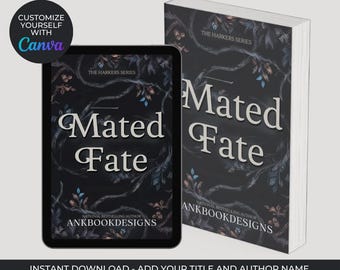Modello di copertina per ebook fantasy romance: design esclusivo Canva