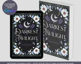 Modello di copertina per ebook fantasy romance: design esclusivo Canva