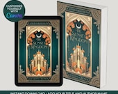 Unique Fantasy Romance Cover Premade | Canva Template- Self Serve Customization | Romance Cover Design | KDP Book Cover Design
