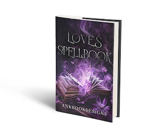 Unique Fantasy Romance Cover Premade | Romance Cover Design | KDP Book Cover Design | Illustrated Cover | Fantasy Book Cover