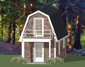 Tiny House House Plan - Cottage Barn - 576 sqft (#H5)