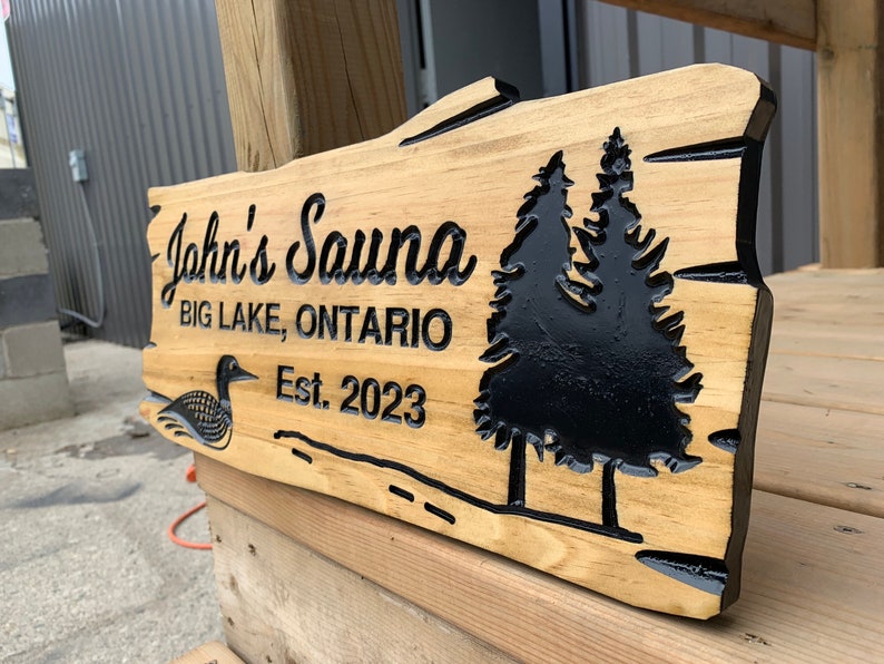 Outdoor Cottage Sign | Custom Cottage Sign | Wood Cottage Sign ...