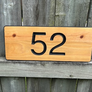 Numbers Sign | Street number | Address plaque | Home number signage | Wood Number Sign | Rustic address sign | Custom Outdoor Sign