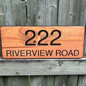 House Number Sign | Street number | Address plaque | Home number signage | Wood Number Sign | Rustic address sign | Custom Outdoor Sign