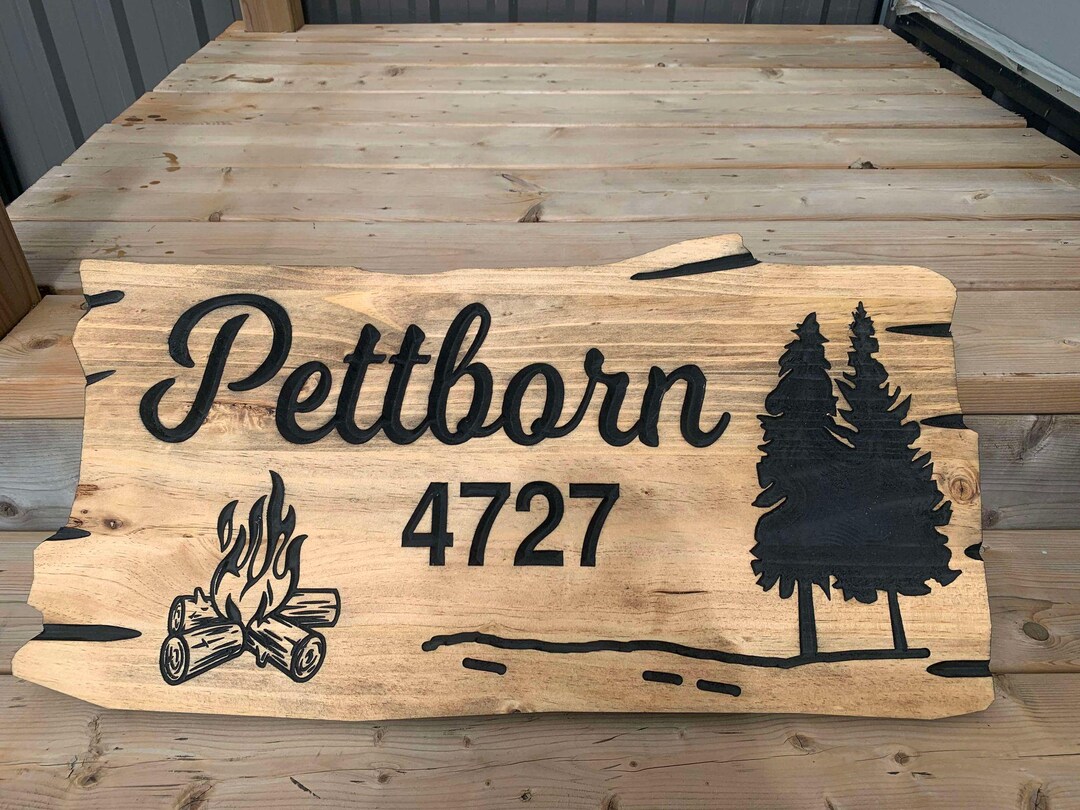 Cottage Sign | Custom Cottage Sign | Wood Cottage Sign | Anniversary ...