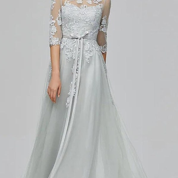 Princess Dress | Cottagecore Dress | Lace Wedding Dress | Civil Wedding Dress |