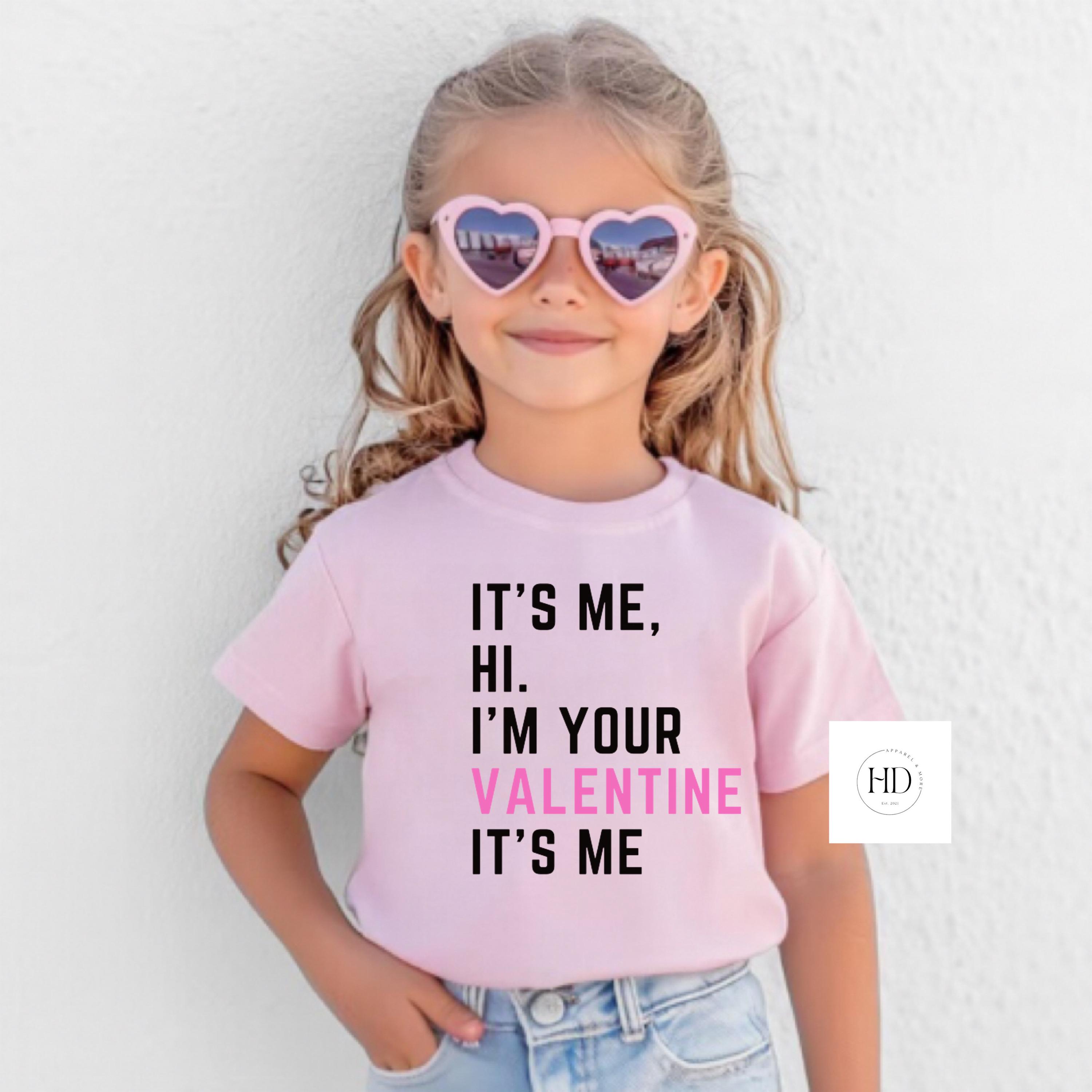 Youth Kids I’m Your Valentine It’s Me | Valentines Day Crewneck | Happy Valentines Day | Galentines | Kids | Girls | Swiftie | Trendy Kids