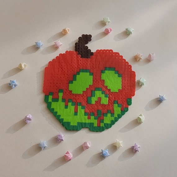 Small Hama Beads Apple Mini Perler Bead Patterns 2025