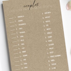 Animated Couples Wedding Game: Bridal Shower Reception (Canva Template) image 5