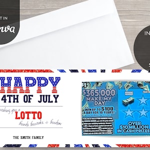 Lotto Realtor | 4 lipca Patriotyczny posiadacz loterii | Lotto Favor | Agent nieruchomości Klient Sąsiad | Lotto Pop By | | Szablon Canva
