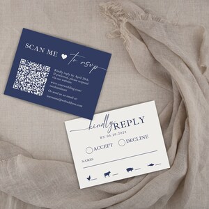 Antwortkarte mit Mahlzeit Option Symbole, Antwortkarte, Minimalistische Hochzeit Antwortkarte, Canva Vorlage Antwortkarten, Antwort auf diätetische Anforderungen -N01