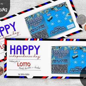 Lotto Realtor | 4 lipca Patriotyczny posiadacz loterii | Lotto Favor | Agent nieruchomości Klient Sąsiad | Lotto Pop By | | Szablon Canva