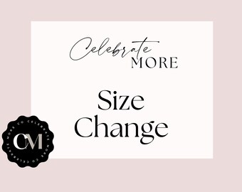 Advanced Size Change for One Product