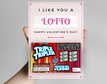 Lottery Ticket Holder - I love your Referrals a Lotto in 2023