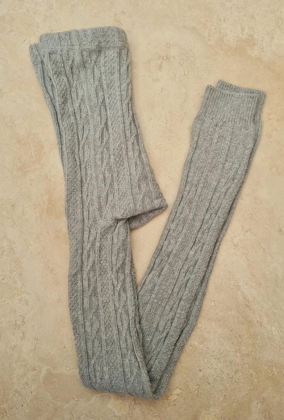 Cable Knit Tights Boden Footless Tights Mini Boden Girls Ribbed - Main Image
