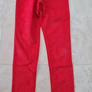 Miniboden Mädchen Leggings Rot Alter 14 Jahre Brandneu G4