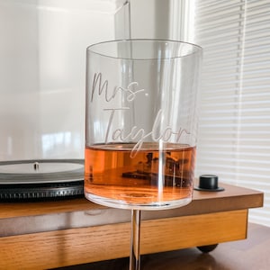 Custom Acrylic Wine Glass | Wedding Gift| Bridal Shower Gift | Bridal Party Gift | Birthday Gift |Anniversary Gift | Wine Lover Gift