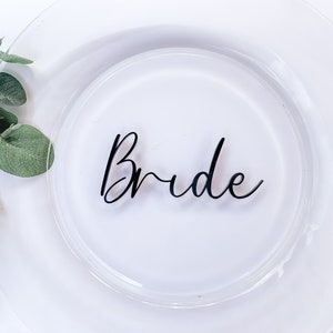 Wedding Place Cards | Name Place Cards | Party Place Cards | Laser Cut Name | Acrylic Laser Cut Name