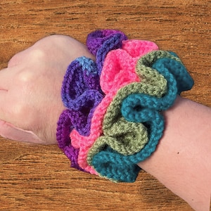 PATTERN ONLY - Crochet Jumbo Scrunchie