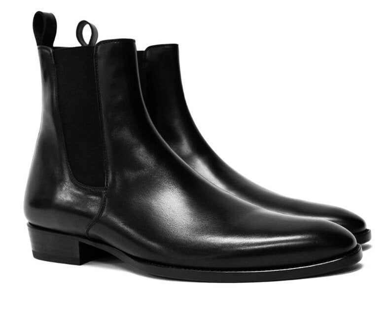 Men Chelsea Boots High Quality Men Ankle Boot Mens Vintage Etsy