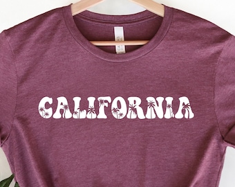 California Shirt, California State Shirt, California Palm Tree Shirt, California Gift, Golden State Shirt, Gift Shirt For California Lover