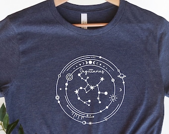 Sagittarius Shirt, Sagittarius Zodiac Tee, Sagittarius Zodiac Gift, Sagittarius Astrology, Zodiac Sagittarius Birthday Gift,Sagittarius Gift