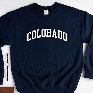 Colorado Sweatshirt Hoodie, Colorado Lover Sweatshirt, Gift for Colorado Lover, Colorado Gift, Colorado Travel Sweatshirt, Colorado Vacation