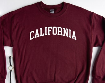California Sweatshirt Hoodie, California State Sweatshirt, West Cost Sweater, California Gift, Golden State Sweatshirt,California Lover Gift