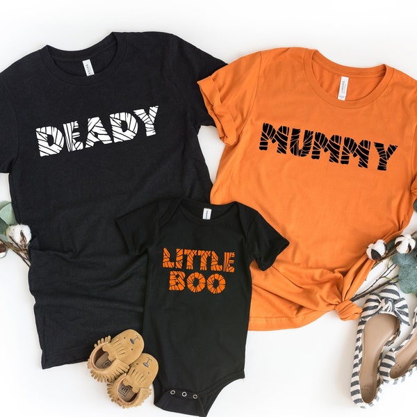 Halloween Couples Shirt, Mummy Deady Shirt, Mom and Dad Halloween Shirts, Halloween Family Matching Shirts, Mummy Shirt, Funny Couple Shirts