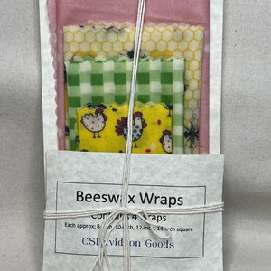 Natural Beeswax Food Wraps