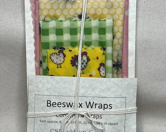 Natural Beeswax Food Wraps