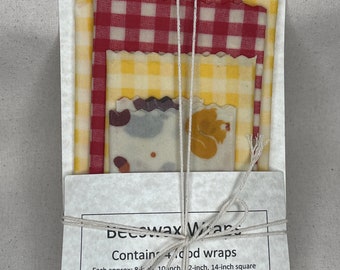Natural Beeswax Food Wraps