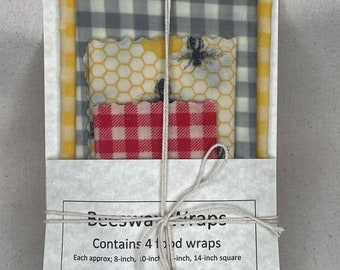 Natural Beeswax Food Wraps