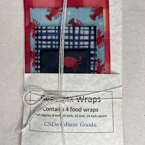 Natural Beeswax Food Wraps