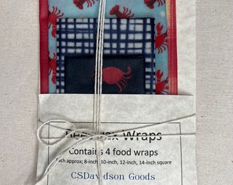 Natural Beeswax Food Wraps