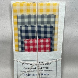 Natural Beeswax Food Wraps