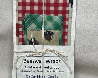 Natural Beeswax Food Wraps