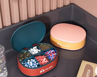 Pill box/travel pill pack