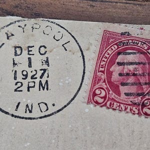 George Washington Red 2 cent stamp 1927