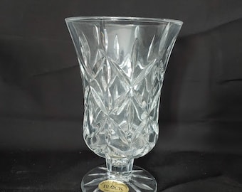 Vintage Crystal Hurricane Kerzenhalter