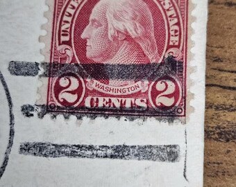 ジョージ・ワシントン 赤 2 セント切手 1927 年 - Etsy 日本