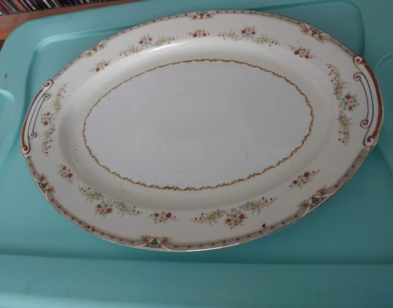 Vintage Imperial China Charline Serving Dishes Set Etsy