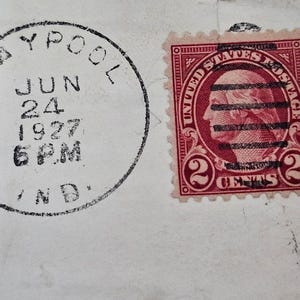 George Washington Red 2 cent stamp 1927