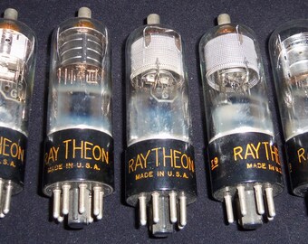 Raytheon Radio Tubes - Marked 1H5G 1N5G