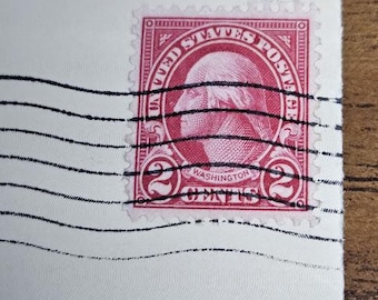 George Washington Red 2 cent stamp 1935
